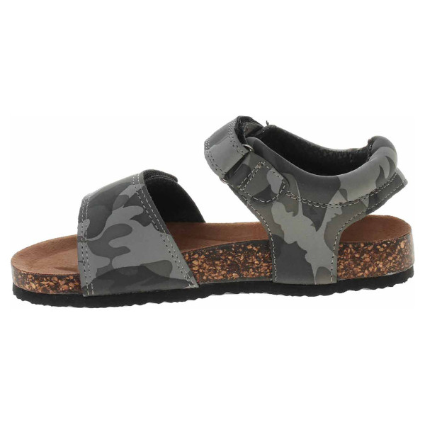 detail Chlapecké sandály s Oliver 5-38400-28 black comb