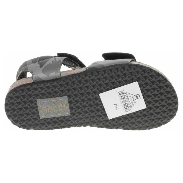 detail Chlapecké sandály s Oliver 5-38400-28 black comb