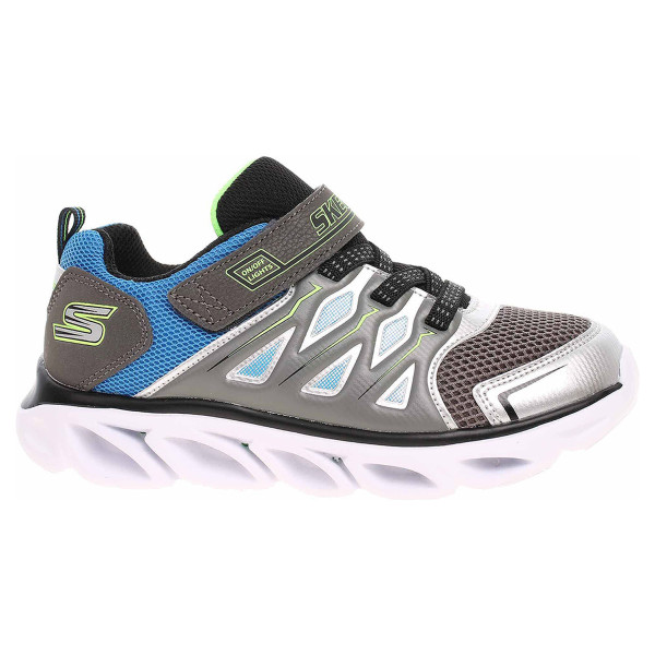 detail Skechers S Lights - Hypno-Flash 3.0 silver-blue