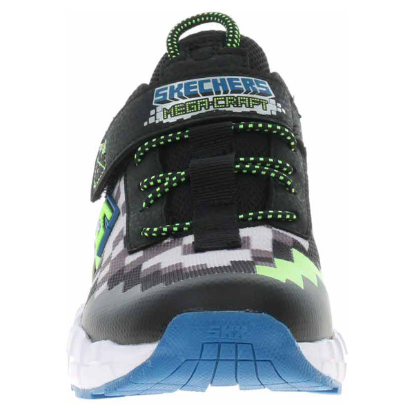 detail Skechers Mega-Craft black-blue-lime