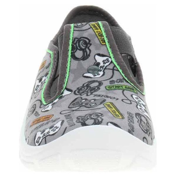 detail Chlapecké bačkory Befado 975X188 šedá