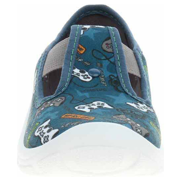 detail Chlapecké bačkory Befado 975X189 modrá