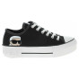 náhled Dámská obuv Karl Lagerfeld KL60410N 900 Black Canvas