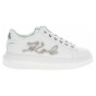náhled Dámská obuv Karl Lagerfeld KL62510G 01S White Lthr w-Silver