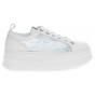 náhled Dámská obuv Karl Lagerfeld KL65028 411 white lthr - textile