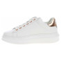 náhled Dámská obuv Karl Lagerfeld KL62538 01P white lthr w-pink