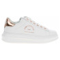 náhled Dámská obuv Karl Lagerfeld KL62538 01P white lthr w-pink