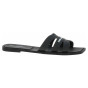 náhled Dámské pantofle Karl Lagerfeld KL80025 V00 black rubber
