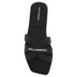 náhled Dámské pantofle Karl Lagerfeld KL80025 V00 black rubber