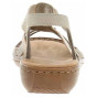 náhled Dámské sandály Rieker 60851-62 beige