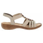 náhled Dámské sandály Rieker 60851-62 beige
