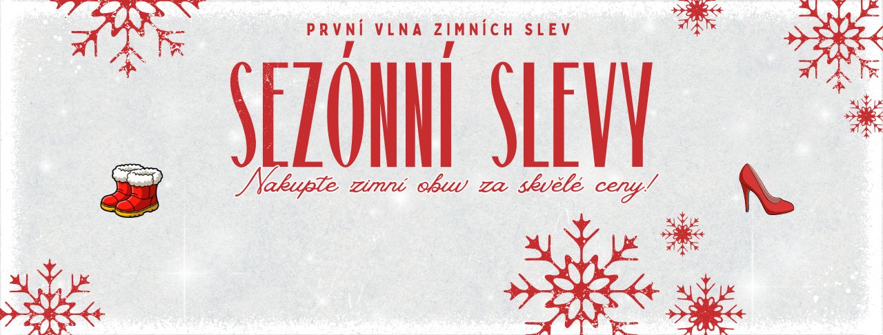 Sezonní slevy 1.