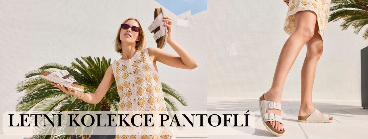 Letní kolekce pantoflí Letní kolekce pantoflí