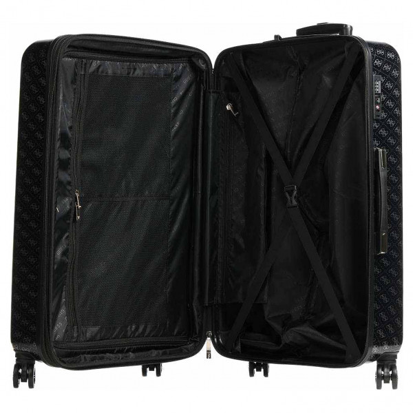 detail Guess cestovní kufr TWH83899880 Coal