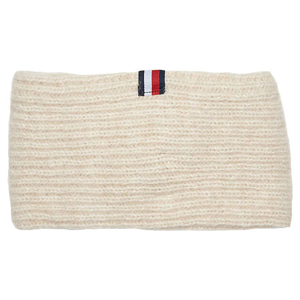 detail Tommy Hilfiger dámská zimní čelenka AW0AW07174 AEK medium taupe