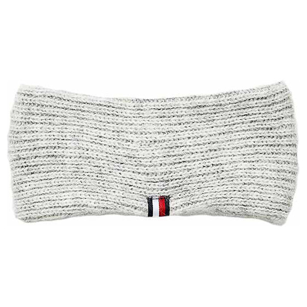 detail Tommy Hilfiger dámská čelenka AW0AW10620 P01 light grey heather