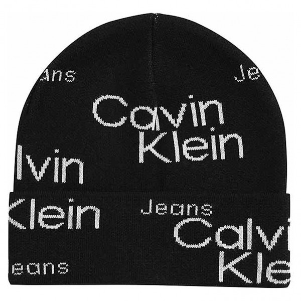 detail Calvin Klein dámská čepice K60K610123 0GJ black