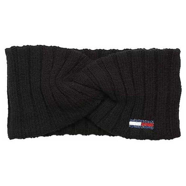 detail Tommy Hilfiger dámská čelenka AW0AW12629 0GJ Black