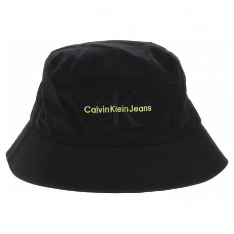 Calvin Klein dámský klobouk K60K6110290GX Black-Sharp Green
