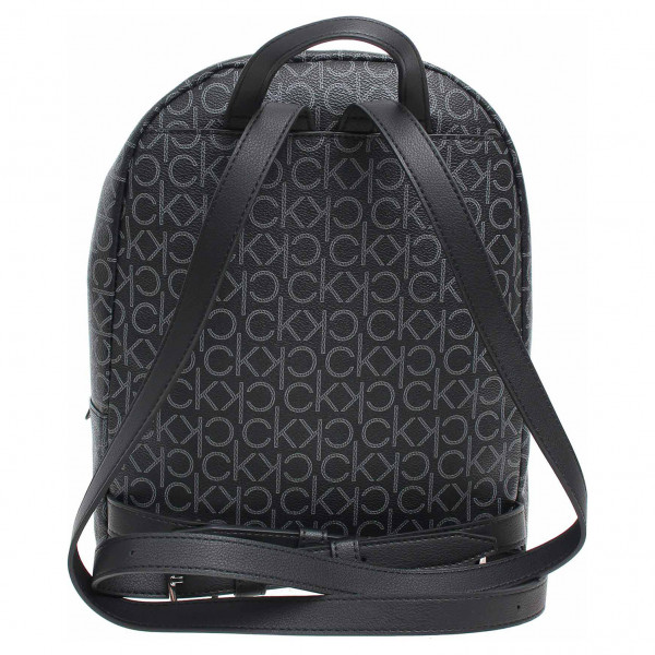 detail Calvin Klein dámský batoh K60K608625 0GJ black mono