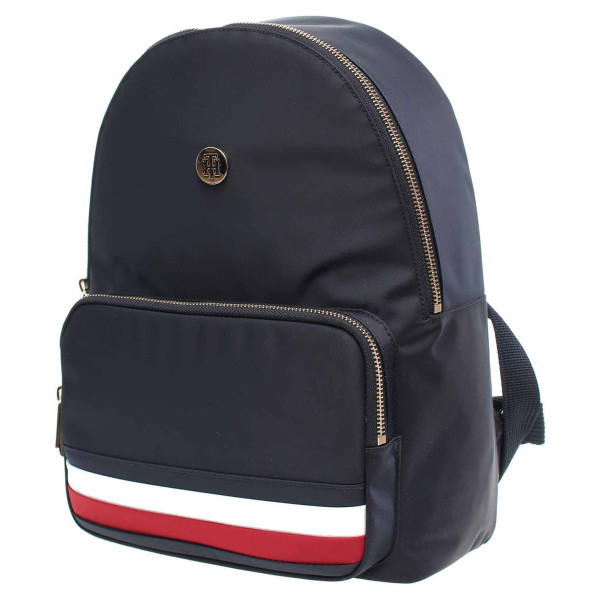 detail Tommy Hilfiger dámský batoh AW0AW10446 0GY navy corporate