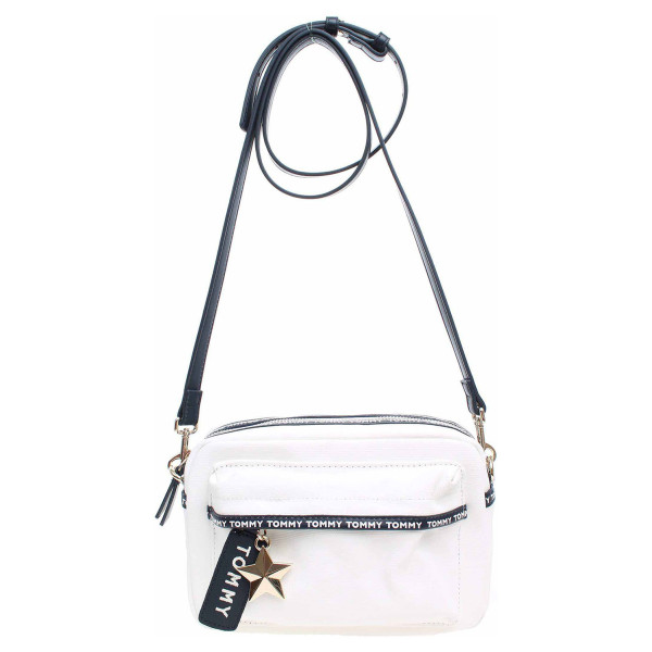 detail Tommy Hilfiger dámská kabelka AW0AW05285 104 bright white