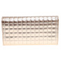 náhled Guess dámská kabelka Matrix Laminated Quilted Clutch gold