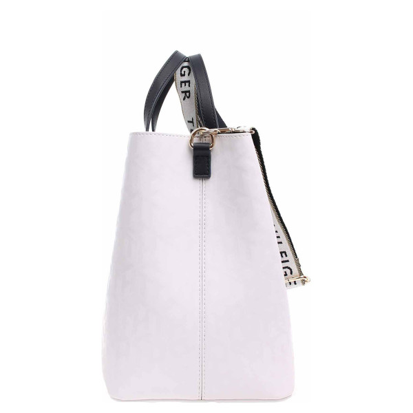 detail Tommy Hilfiger dámská kabelka AW0AW09957 YAF bright white mono