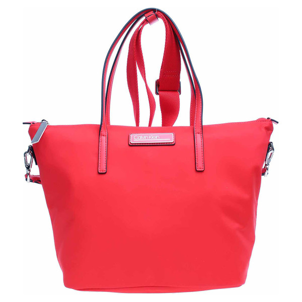 detail Calvin Klein dámská kabelka K60K607022 XA7 vibrant coral