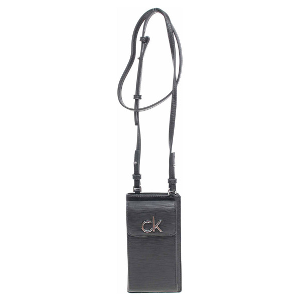 detail Calvin Klein dámská kabelka na mobil K60K608085 BAX Ck black