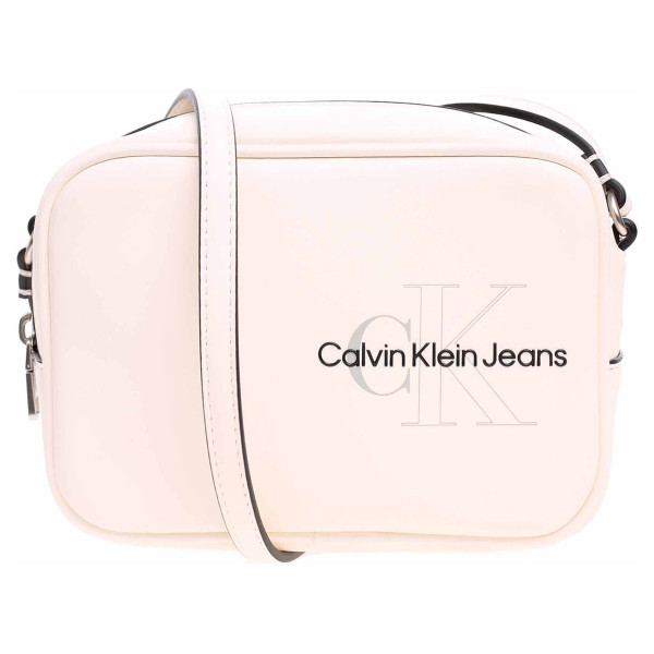 detail Calvin Klein dámská kabelka K60K609312 02X warm white