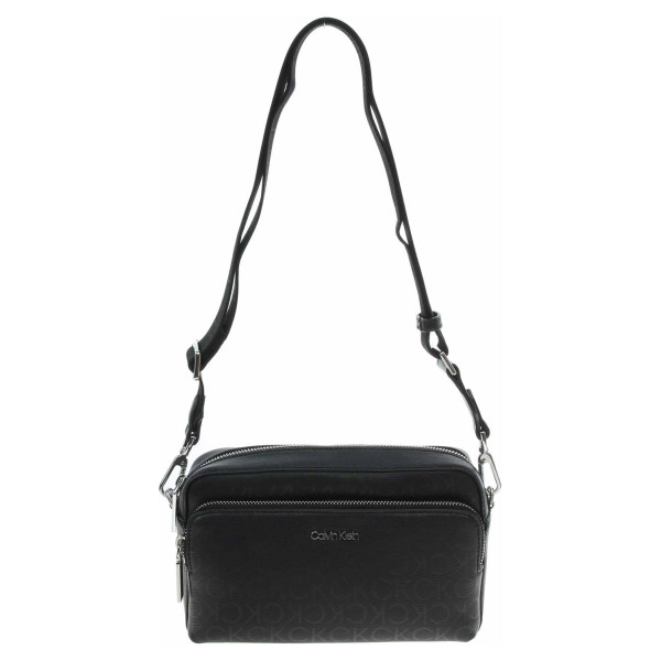 detail Calvin Klein dámská kabelka K60K609895 0GJ Black Mono