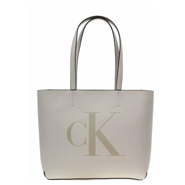 detail Calvin Klein dámská kabelka K60K610071 ACF Eggshell