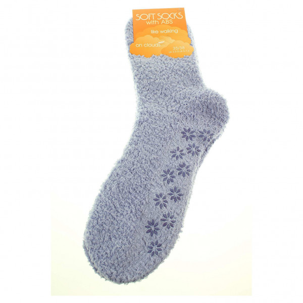 detail Soft Socks with ABS dámské ponožky 63751 fialové