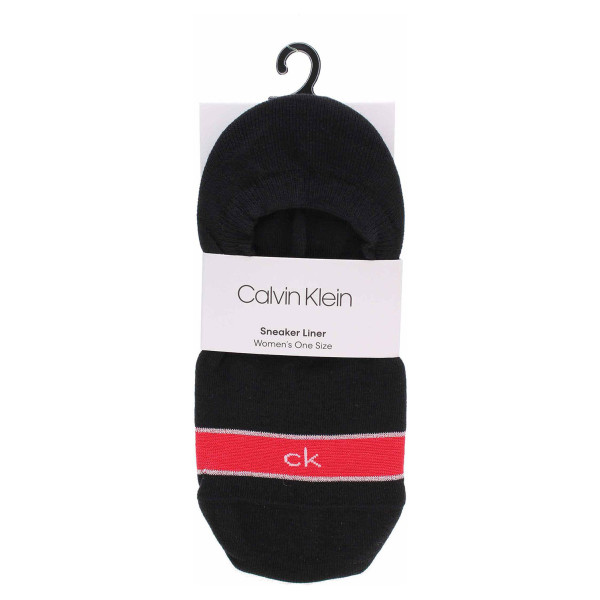 detail Calvin Klein dámské one size ponožky ECG505-00 black