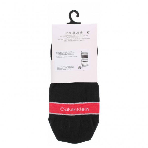 detail Calvin Klein dámské one size ponožky ECG505-00 black