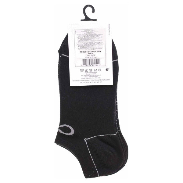 detail Calvin Klein dámské ponožky 100001812 001 black One Size