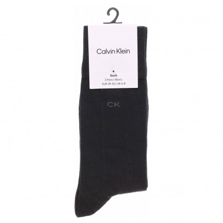 Calvin Klein pánské ponožky 701218631 001 black