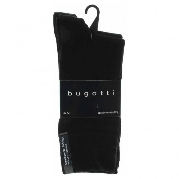 detail Bugatti pánské ponožky 6703 610 black