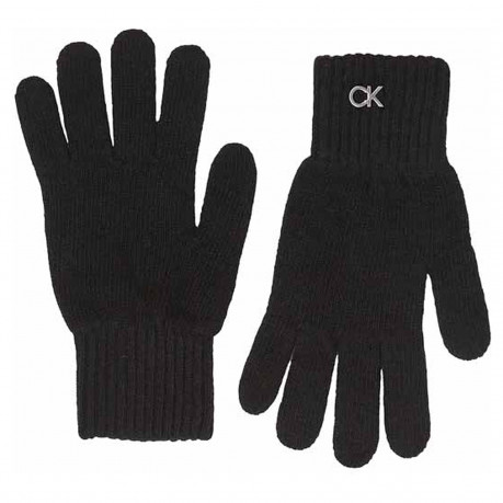 Calvin Klein dámské rukavice K60K611164 BAX Ck Black