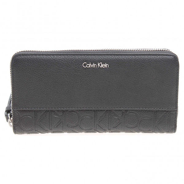 detail Calvin Klein dámská peněženka K60K602158001 černá