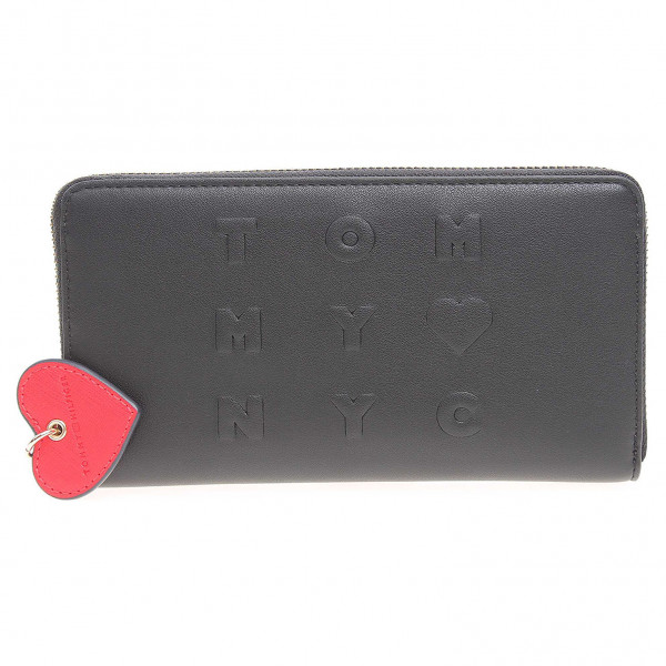 detail Tommy Hilfiger dámská peněženka AW0AW04114 černá