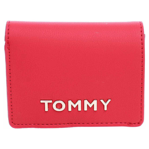 detail Tommy Hilfiger dámská peněženka AW0AW07121 0H4 tommy red mix