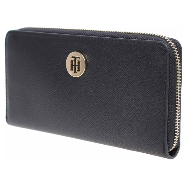 detail Tommy Hilfiger dámská peněženka AW0AW10539 BDS black