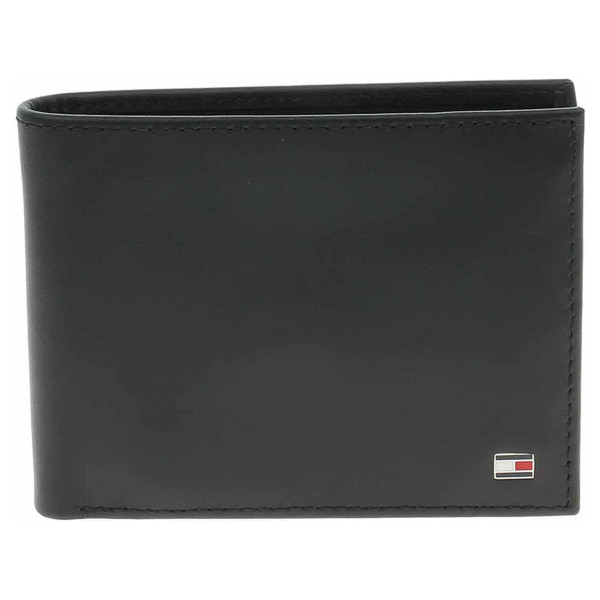 detail Tommy Hilfiger pánská peněženka a přívěšek AM0AM07931 BDS black