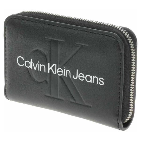 detail Calvin Klein dámská peněženka K60K607229 BDS black