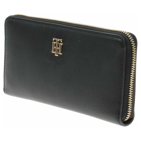 detail Tommy Hilfiger dámská peněženka AW0AW13645 BDS Black