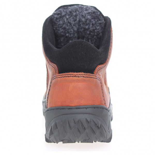 detail Dámská kotníková obuv EF151 oranž-černá