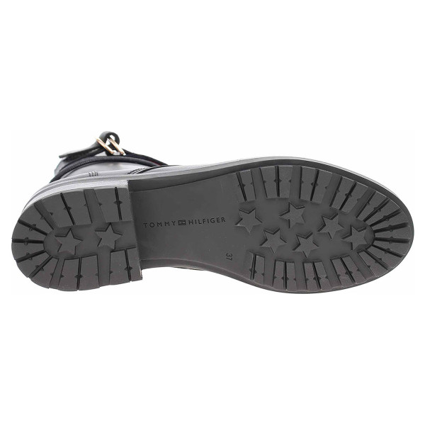 detail Dámská kotníková obuv Tommy Hilfiger FW0FW04326 990 black