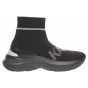 náhled Dámská kotníková obuv Karl Lagerfeld KL61855 K0S black knit